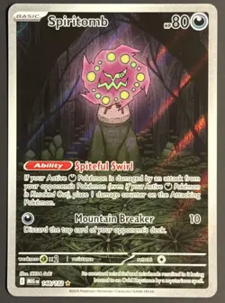 Spiritomb 148-132 Illustration Rare Mega Evolution Holo NM Pokemon TCG - Image 1