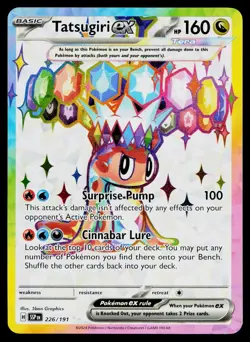 Pokemon TCG Pokemon Tatsugiri Ex Tatsugiri Ex Ultra Rare Holo - Image 1
