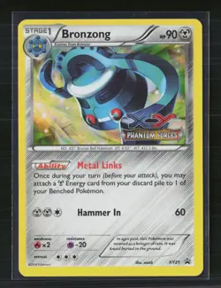 Pokemon 2014 Phantom Forces Bronzong #XY21 xy Pre-release - Image 1
