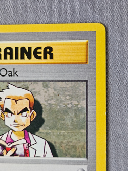 Professor Oak 88/102 GRAY GREY STAMP 1st Edition Pokemon Base Set - Image 3