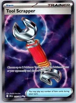 Pokemon TCG ME04: Chaos Rising Tool Scrapper 115/086 Holo NM - Image 1