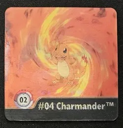 Charmander Charmeleon Charizard 02 Artbox Action Flipz Series 1 Pokemon 1999 MP - Image 3