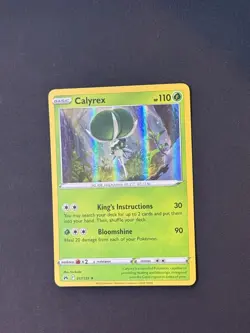 Calyrex 017/159 Holo Rare Crown Zenith Pokemon Near Mint - Image 1