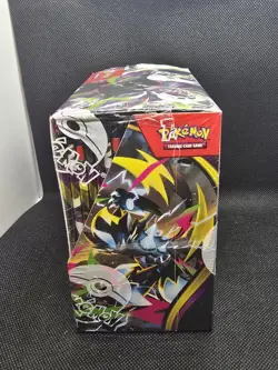 Pokemon TCG Mega Evolution Pitch Black Booster Box - Small Opening In Seal - Image 2