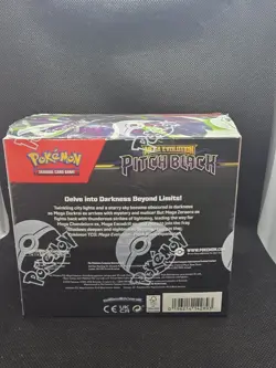 Pokemon TCG Mega Evolution Pitch Black Booster Box - Small Opening In Seal - Image 3