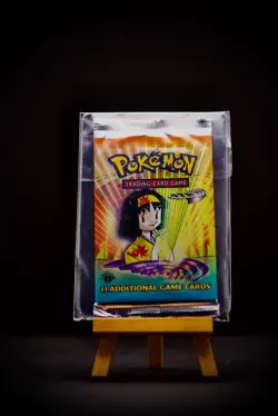 2000 Pokemon WOTC 1st Edition Gym Heroes Sealed Booster Pack - Image 1
