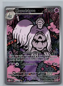 Pokemon Houndstone ME01: Mega Evolution #145/132 NM - Image 1