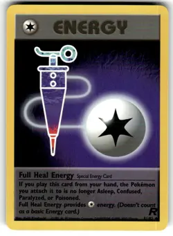 2000 Pokemon Team Rocket Full Heal Energy #81/82 - Image 1
