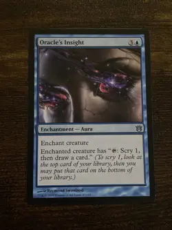 Oracle’s Insight Born of the Gods 47/165 MTG Magic The Gathering D7206* - Image 1