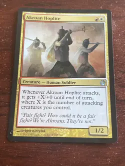 Magic the Gathering MTG Akroan Hoplite Theros B7421* - Image 1