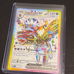 Pokemon TCG Hydreigon ex 223/191 Surging Sparks Holo Full Art Ultra Rare EX - Image 1