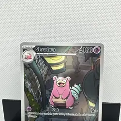 Slowbro 090/084 Illustration Rare Pitch Black Pokemon Holo Near Mint - Image 3