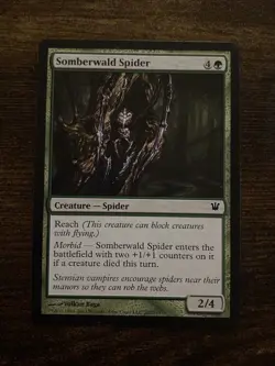 Somberwald Spider 202/264 Innistrad MTG Magic The Gathering D9361* - Image 1