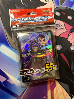 Yuto Ruri Kurosaki ARC-V Sleeves - (55) Official Konami OCG YuGiOh NEW SEALED - Image 1