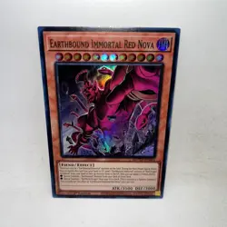 Earthbound Immortal Red Nova MZTM-EN044 Maze of the Master Yugioh 1st Edition LP - Image 1