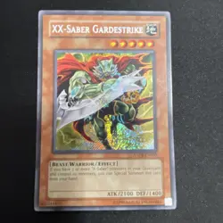Yu-Gi-Oh! XX-Saber Gardestrike (LP) ANPR-EN000 Unlimited Secret Rare Clean - Image 1