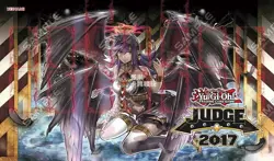 Darklord Ixchel & Condemned Darklord Yu-Gi-Oh! 2017 Judge TCG Playmat - Image 1