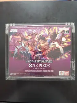 OP-11 A FIST OF DIVINE SPEED: One Piece CCG Booster Box ENG - FACTORY SEALED - Image 1