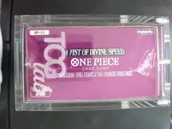 OP-11 A FIST OF DIVINE SPEED: One Piece CCG Booster Box ENG - FACTORY SEALED - Image 2