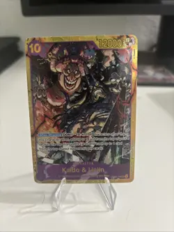 Kaido and Linlin OP08-119 SEC One Piece TCG Two Legends English NM - Image 1