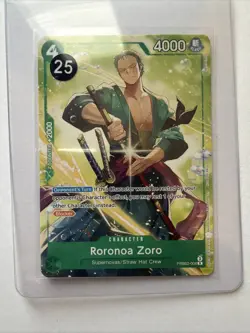 Roronoa Zoro (Welcome Pack 2026 Vol.1) PRB02-006 One Piece Promotion Card NM - Image 1
