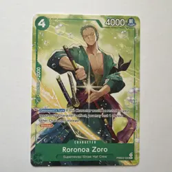 Roronoa Zoro (Welcome Pack 2026 Vol.1) PRB02-006 One Piece Promotion Card NM - Image 2