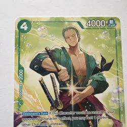 Roronoa Zoro (Welcome Pack 2026 Vol.1) PRB02-006 One Piece Promotion Card NM - Image 3