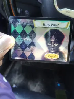 Harry Potter Trading Card Game TCG Holo Wizard Foil 8/116 Rare Foil 2001 - Image 1