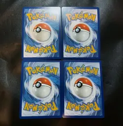 Pikachu Charmander Squirtle Bulbasaur Pokemon Go Cards Kanto Starter Set NM - Image 4
