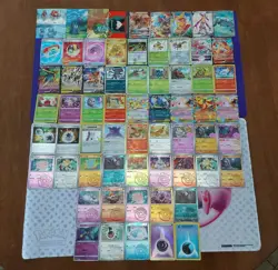 HUGE Lot Of 65 Pokemon Card Hits! Full Arts, V, EX, Promos, Master Ball & More! - Image 1