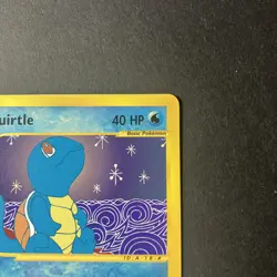 Squirtle 132/165 - Pokemon Expedition Base Set - NM - Regular - E Reader Card - Image 4