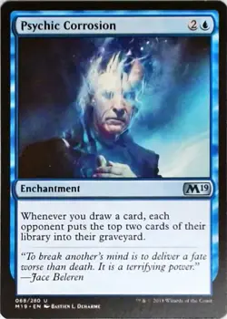Magic | Core Set 2019 | Psychic Corrosion | 68 | NM - Image 1