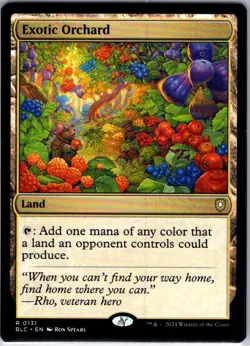 Exotic Orchard 131 R Commander: Bloomburrow MTG Near Mint - Land - Image 1