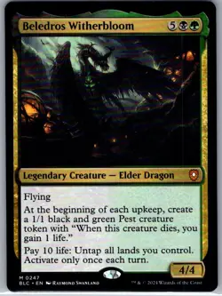 Beledros Witherbloom - 247 - Commander: Bloomburrow - MTG - NM - B2G1 - Image 1