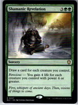 Shamanic Revelation - 237 - Commander: Bloomburrow - MTG - NM - B2G1 - Image 1