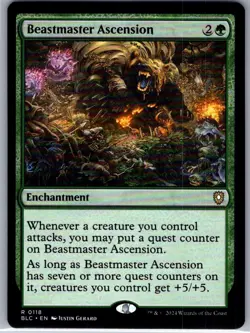 Beastmaster Ascension - 118 - Commander: Bloomburrow - MTG - NM - B3G1 - Image 1