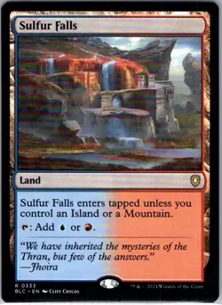 Sulfur Falls R Commander: Bloomburrow Near Mint - Image 1