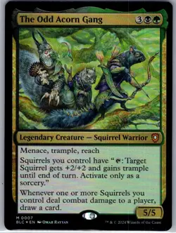 The Odd Acorn Gang (Extended Art) - 43 - Commander: Bloomburrow - MTG - NM - B3G - Image 1