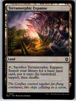 Terramorphic Expanse - 345 - Commander: Bloomburrow - MTG - NM - B2G1 - Image 1