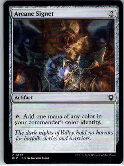 Arcane Signet 127 C Commander: Bloomburrow Near Mint- Artifact - Image 1