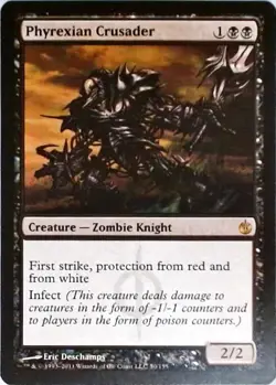 Magic | Mirrodin Besieged | Phyrexian Crusader | 50 | NM - Image 1