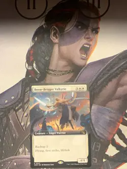 Mtg. Boon-Bringer Valkyrie. Extended Art. March of the Machine. Nm - Image 1