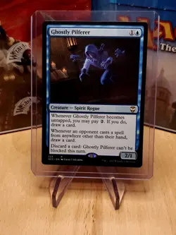 MTG Ghostly Pilferer (223/485) Streets of New Capenna Commander NM - Image 1