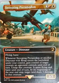 Magic | Universes Beyond: Jurassic World Collection | Swooping Pteranodon (Borde - Image 1