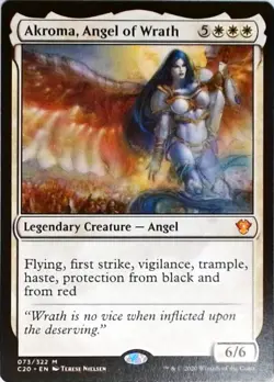 Magic | Commander 2020 | Akroma, Angel of Wrath | 73 | NM - Image 1