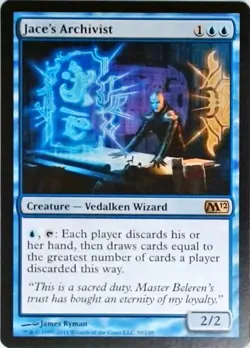 Magic | Magic 2012 (M12) | Jace's Archivist | 59 | NM - Image 1