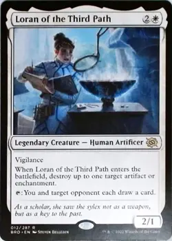 Magic | The Brothers' War | Loran of the Third Path | 12 | NM - Image 1