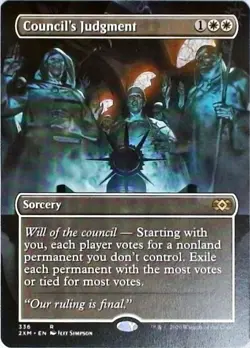 Magic | Double Masters | Council's Judgment (Borderless) | 336 | NM - Image 1