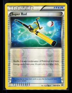 Pokemon BREAKthrough Super Rod 149/162 Uncommon Reverse Holo NM - Image 1