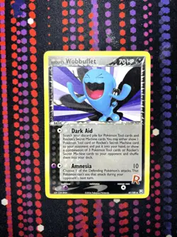 Rocket's Wobbuffet 47/109 Uncommon Team Rocket Returns Pokemon Lightly Played - Image 1